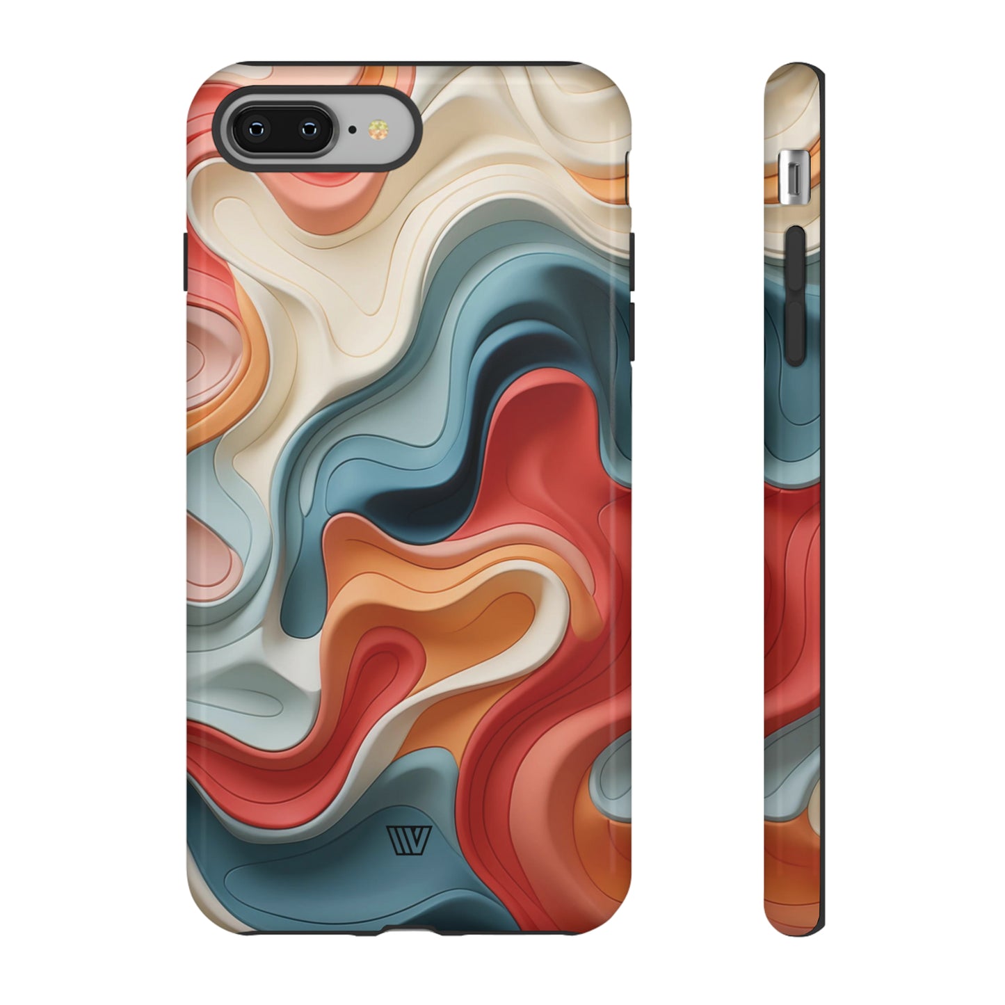 3D COLORFUL CLAY | Tough Phone Case - Trovvve