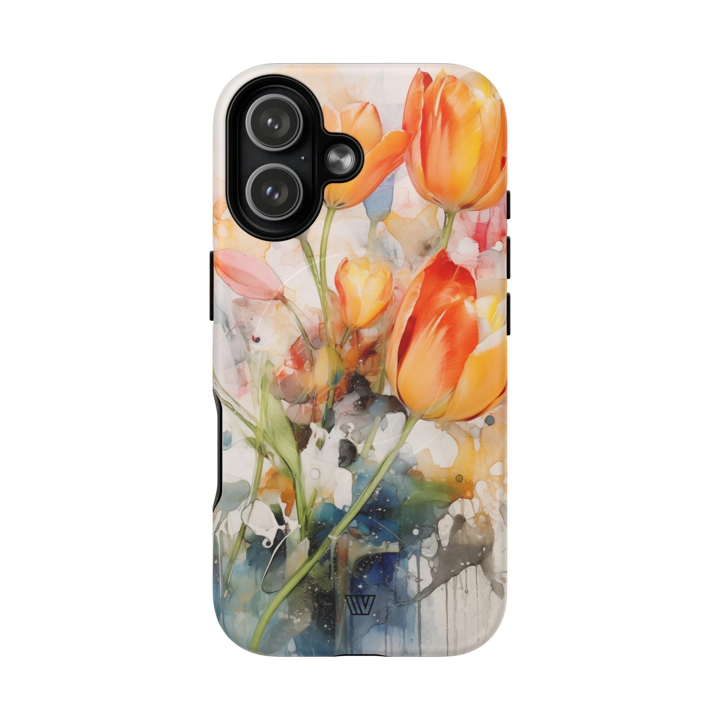 WATERCOLOR TULIPS | MagSafe Tough iPhone Case