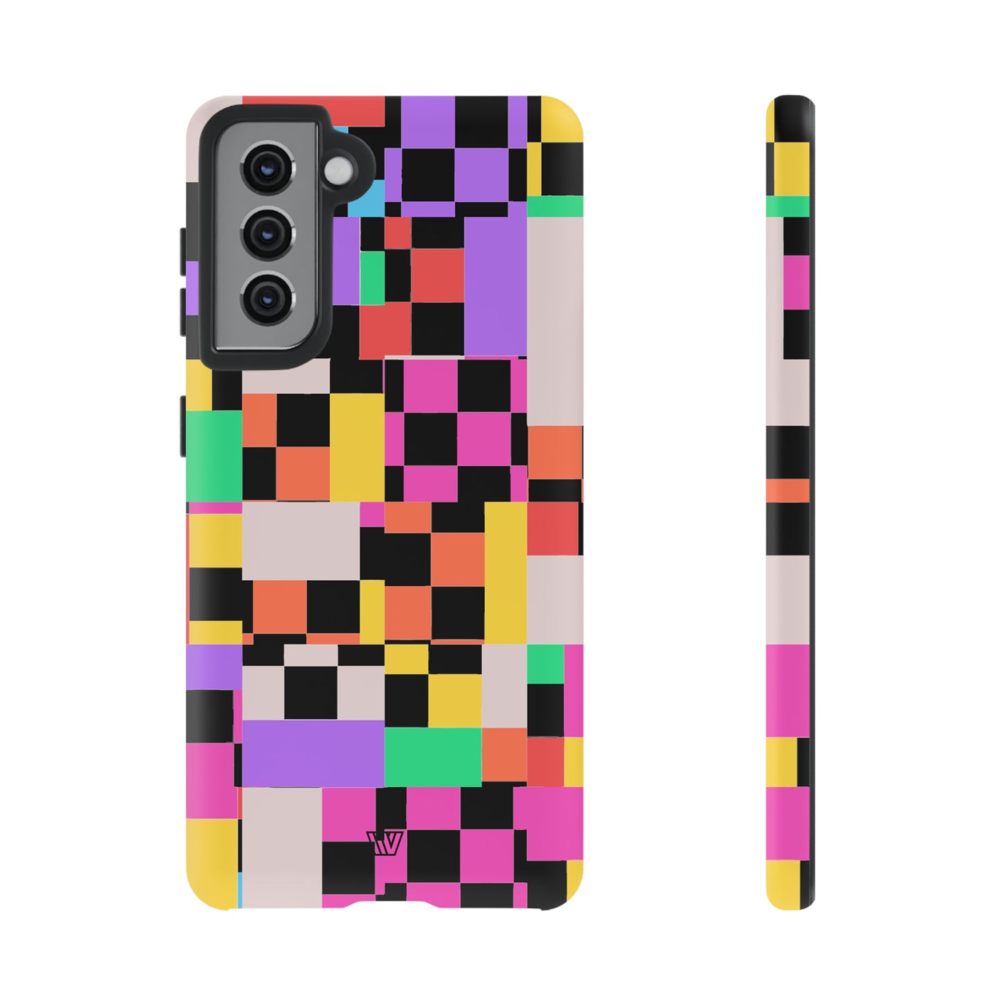 MASHED UP CHECKERBOARD | Tough Phone Case - Trovvve