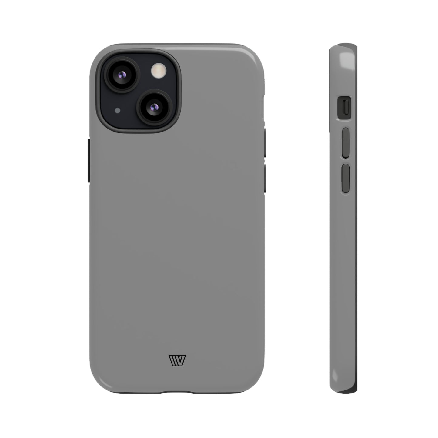 SOLID GRAY | Tough Phone Case - Trovvve