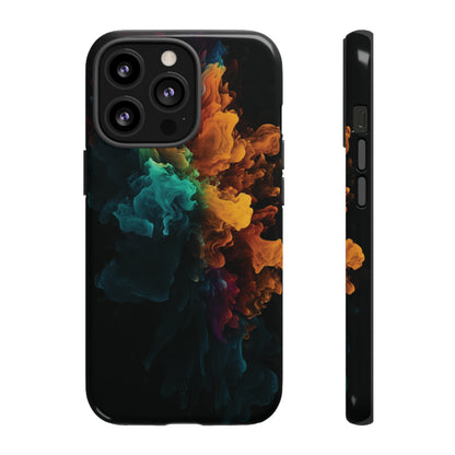 COLORFUL SMOKE EXPLOSION | Tough Phone Case