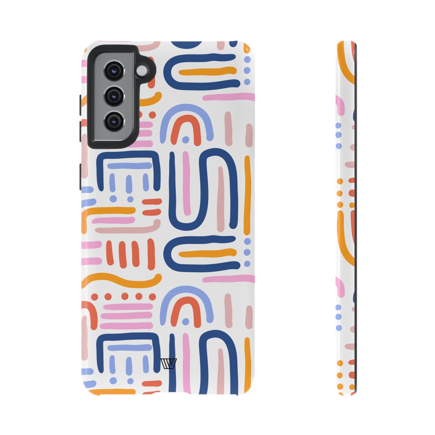 MEMPHIS BOLD LINES | Tough Phone Case - Trovvve