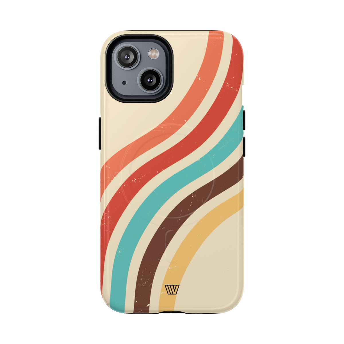 Vintage Stripe MagSafe Tough iPhone Case – iPhone 14, Glossy