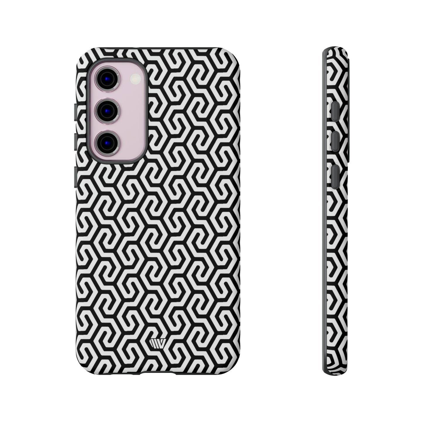 ABSTRACT INTERLOCKING PATTERN | Tough Phone Case