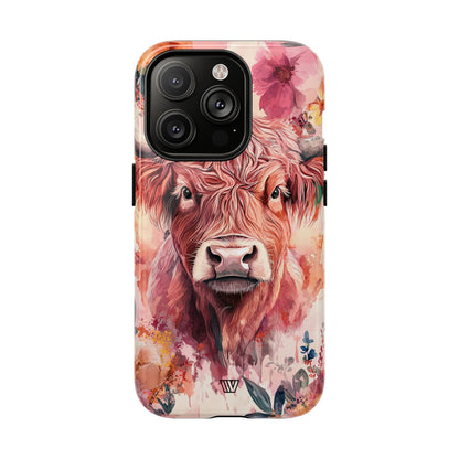 Highland Cow MagSafe Tough iPhone Case – iPhone 14 Pro, Glossy
