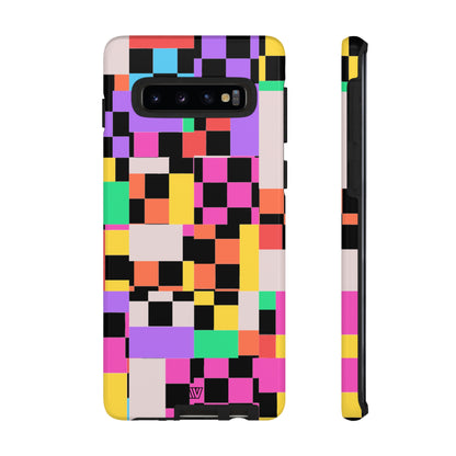 MASHED UP CHECKERBOARD | Tough Phone Case - Trovvve