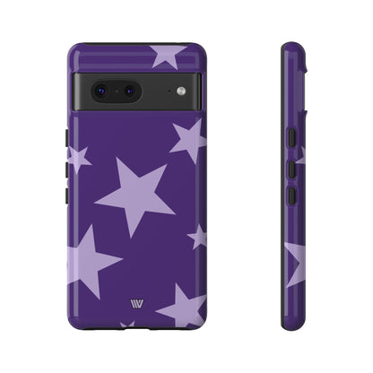 PURPLE BOLD STARS | Tough Phone Case