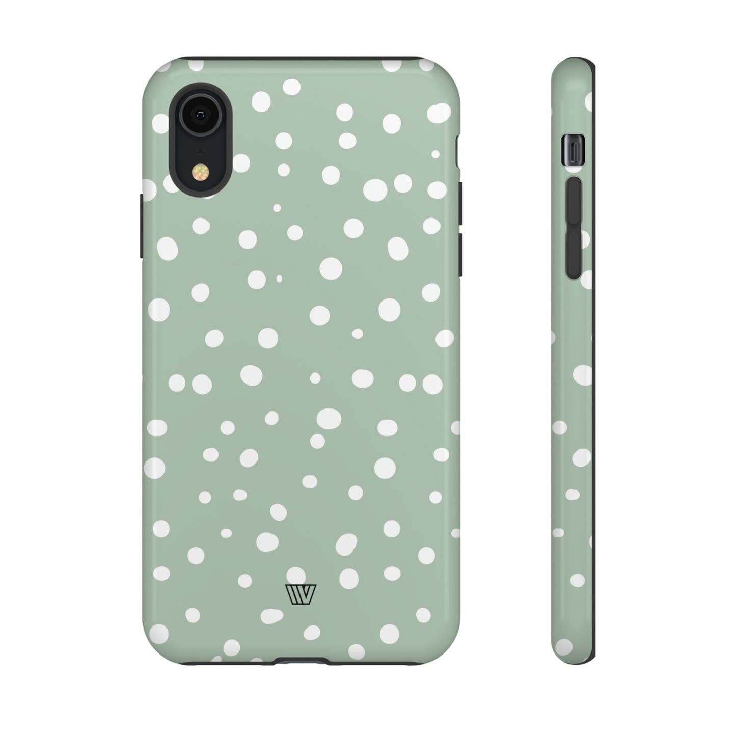 PASTEL GREEN DOTS | Tough Phone Case - Trovvve