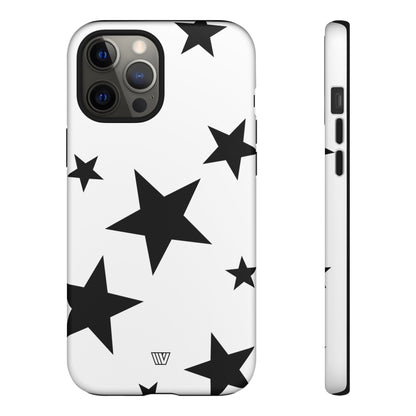 ALL WHITE BOLD STARS | Tough Phone Case