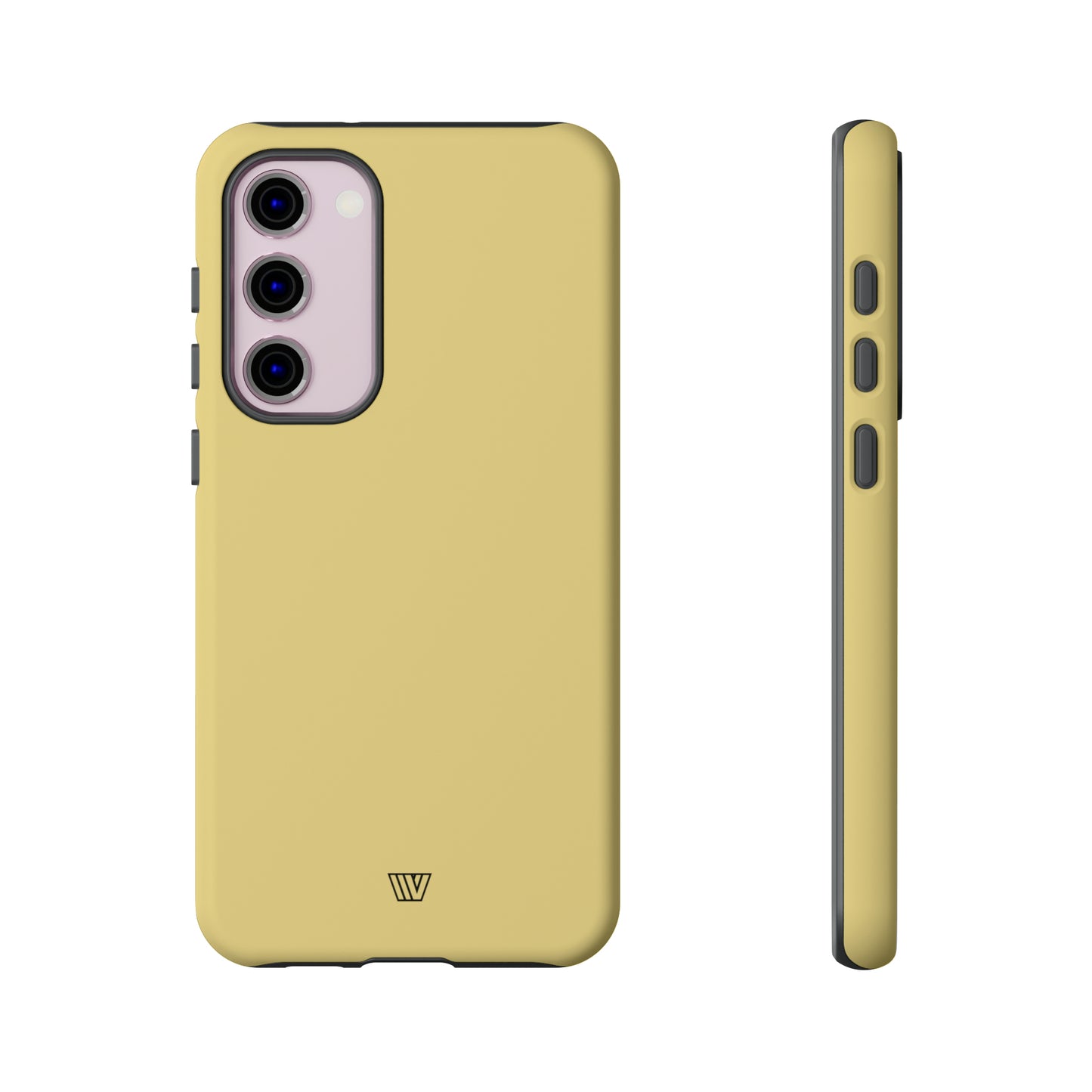 MUTED YELLOW SOLID | Tough Phone Case - Trovvve