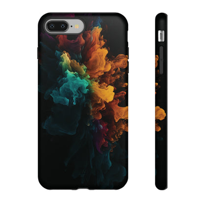 COLORFUL SMOKE EXPLOSION | Tough Phone Case