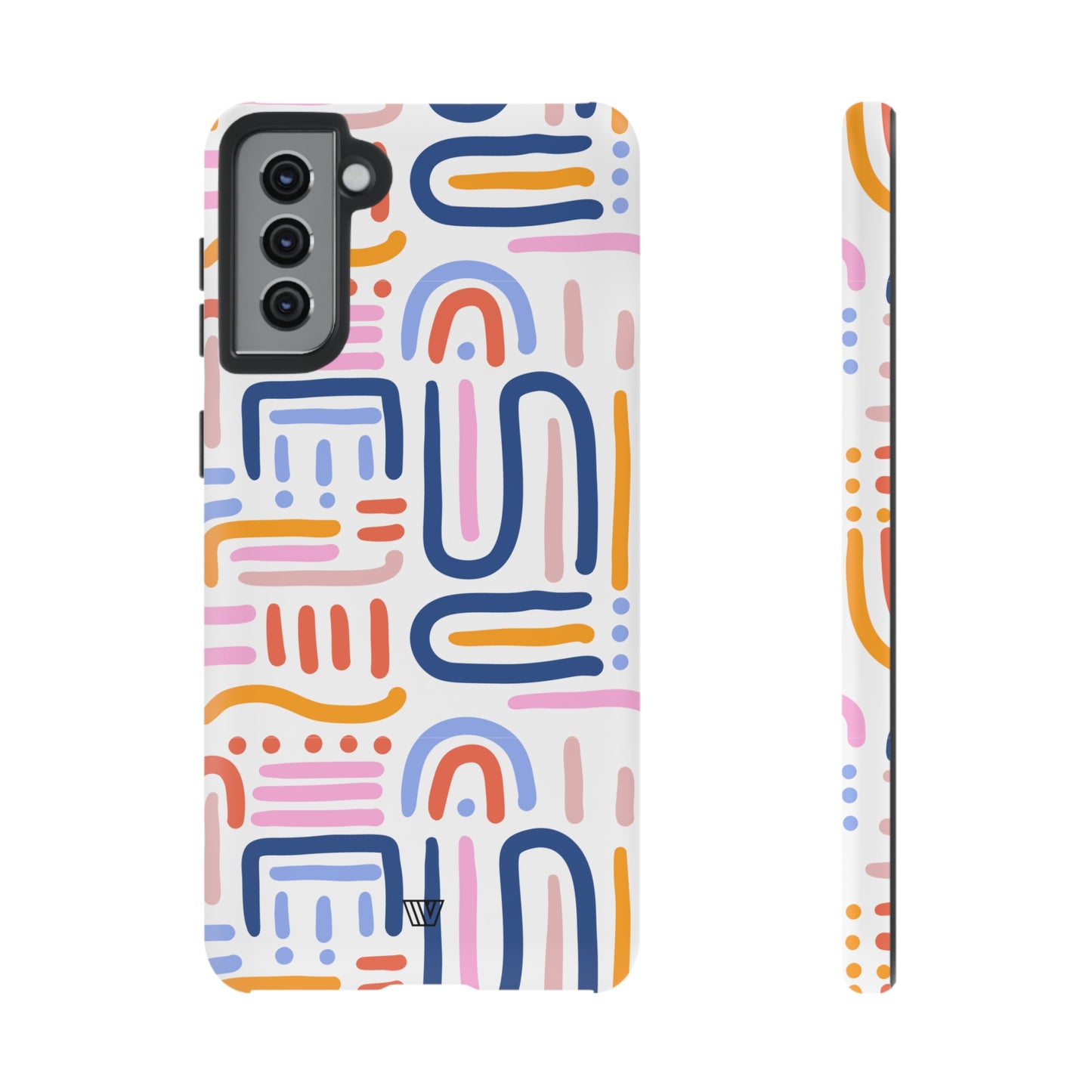 MEMPHIS BOLD LINES | Tough Phone Case - Trovvve