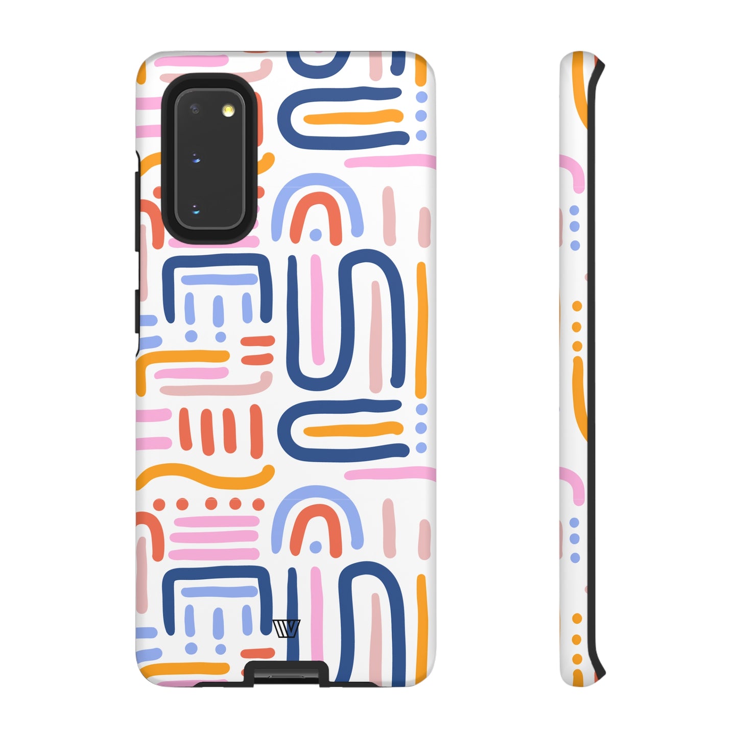 MEMPHIS BOLD LINES | Tough Phone Case - Trovvve