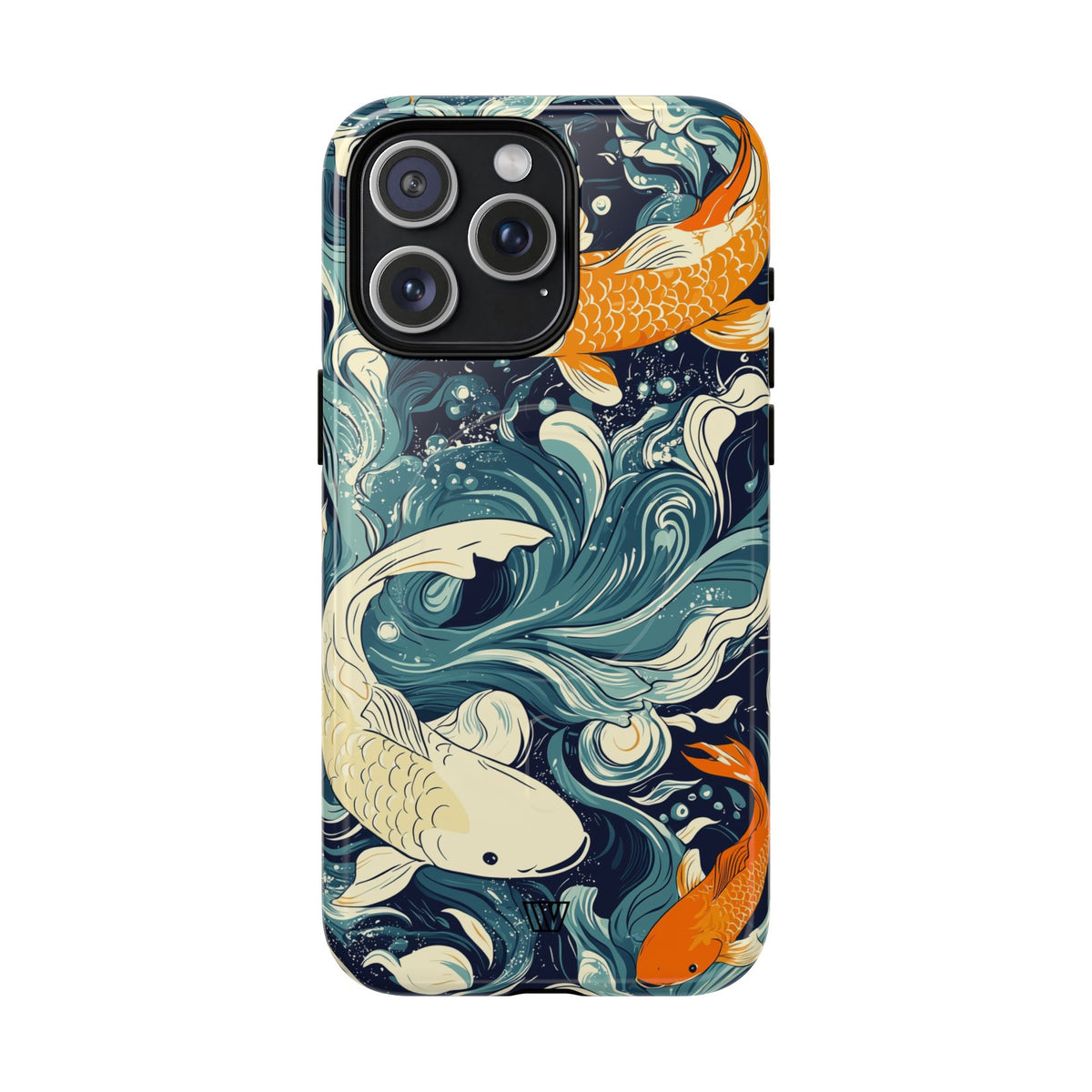 Koi Dreams MagSafe Tough iPhone Case – iPhone 15 Pro Max, Glossy