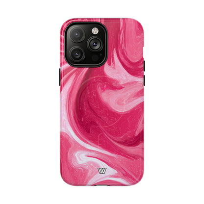Strawberry Storm MagSafe Tough iPhone Case – iPhone 14 Pro Max, Glossy