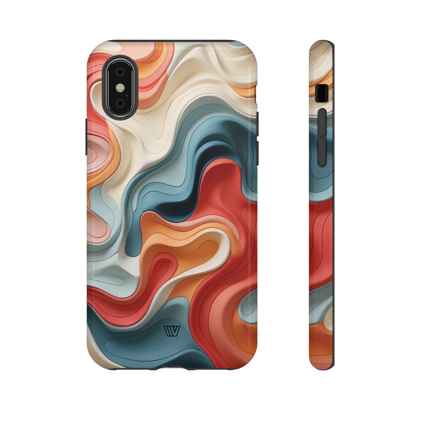 3D COLORFUL CLAY | Tough Phone Case - Trovvve