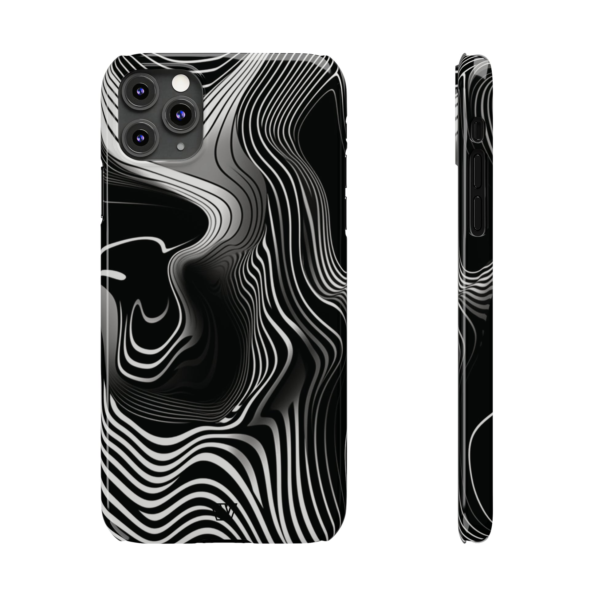 ABSTRACT ZEBRA STRIPES | Slim iPhone Case - Trovvve