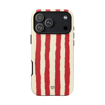 CANDY CANE STRIPE | Tough Phone Case