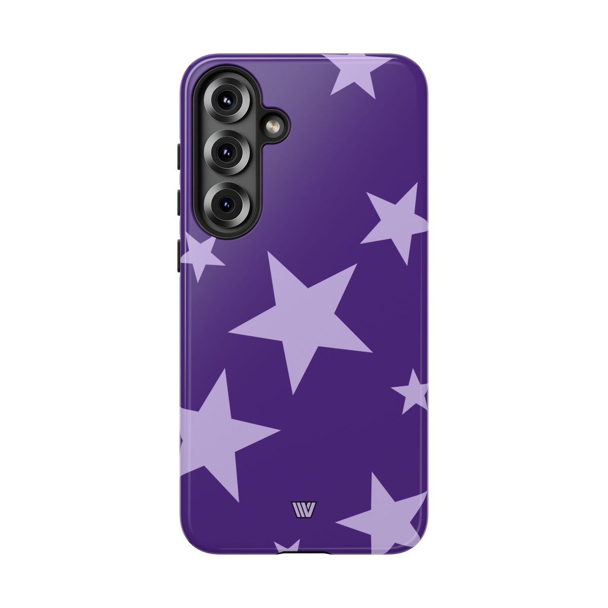 PURPLE BOLD STARS | Tough Phone Case