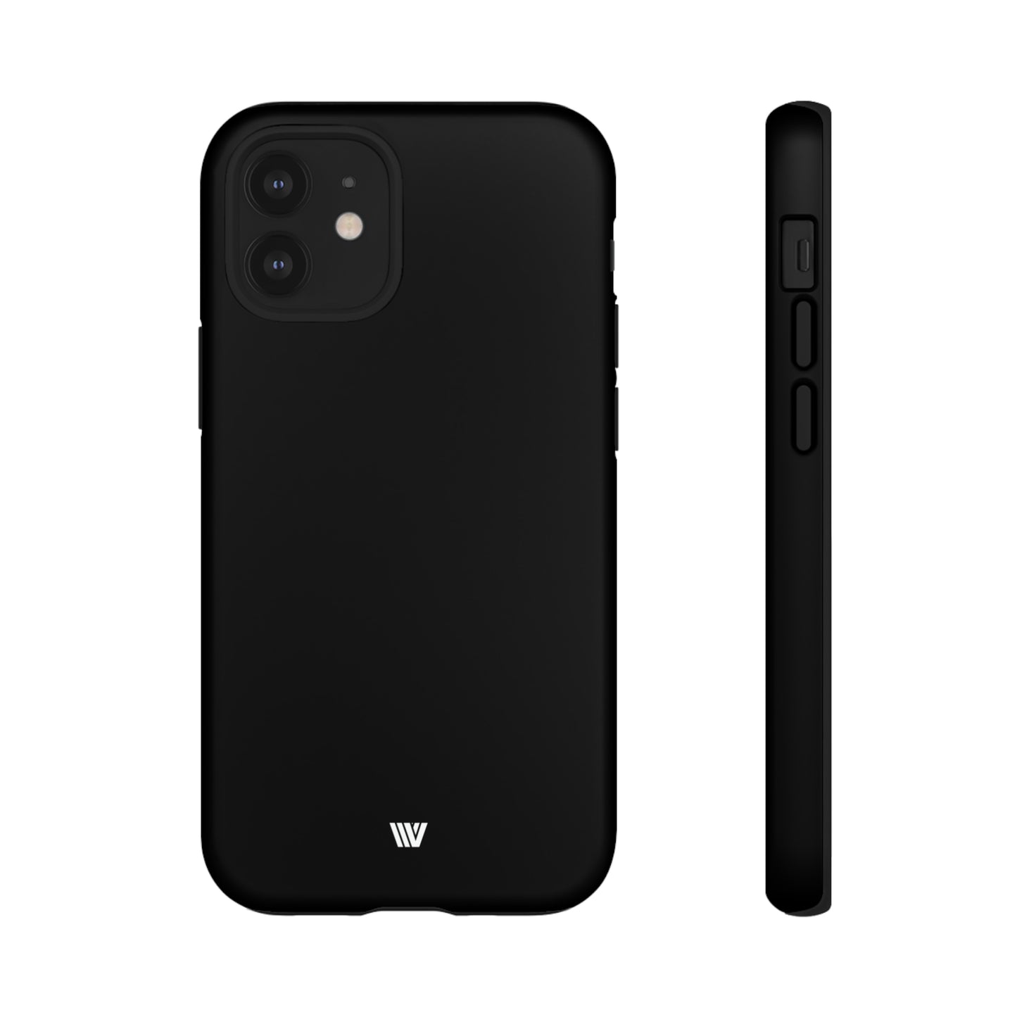 JET BLACK | Tough Phone Case