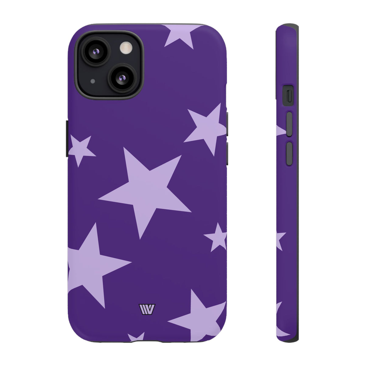 PURPLE BOLD STARS | Tough Phone Case