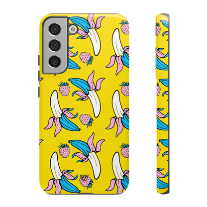 STRAWBERRY BANANA POP ART | Tough Phone Case - Trovvve