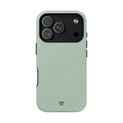 PASTEL GREEN SOLID | MagSafe Tough iPhone Case