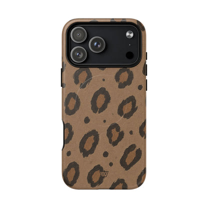 MOCHA LEOPARD | MagSafe Tough iPhone Case