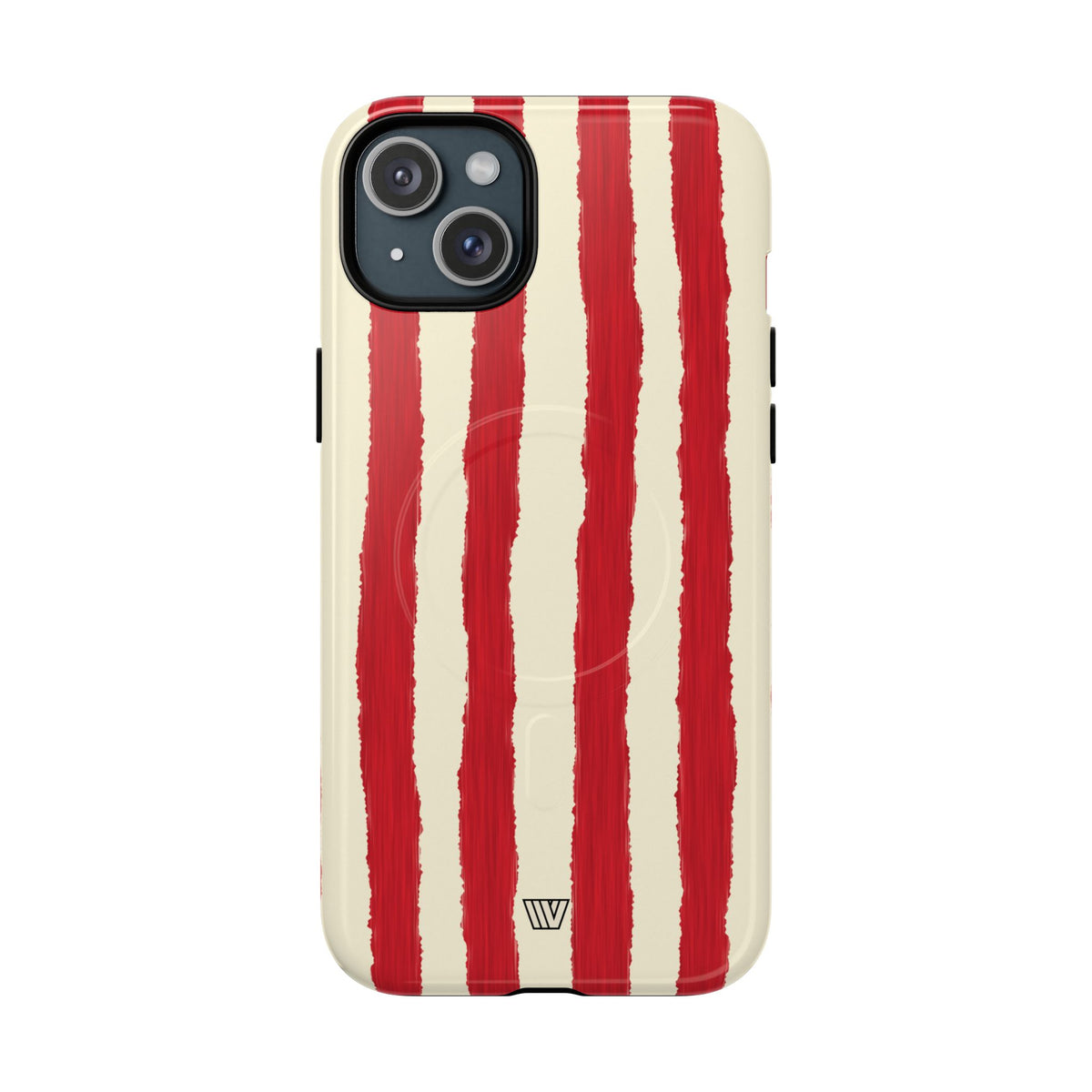 CANDY CANE STRIPE | MagSafe Tough iPhone Case