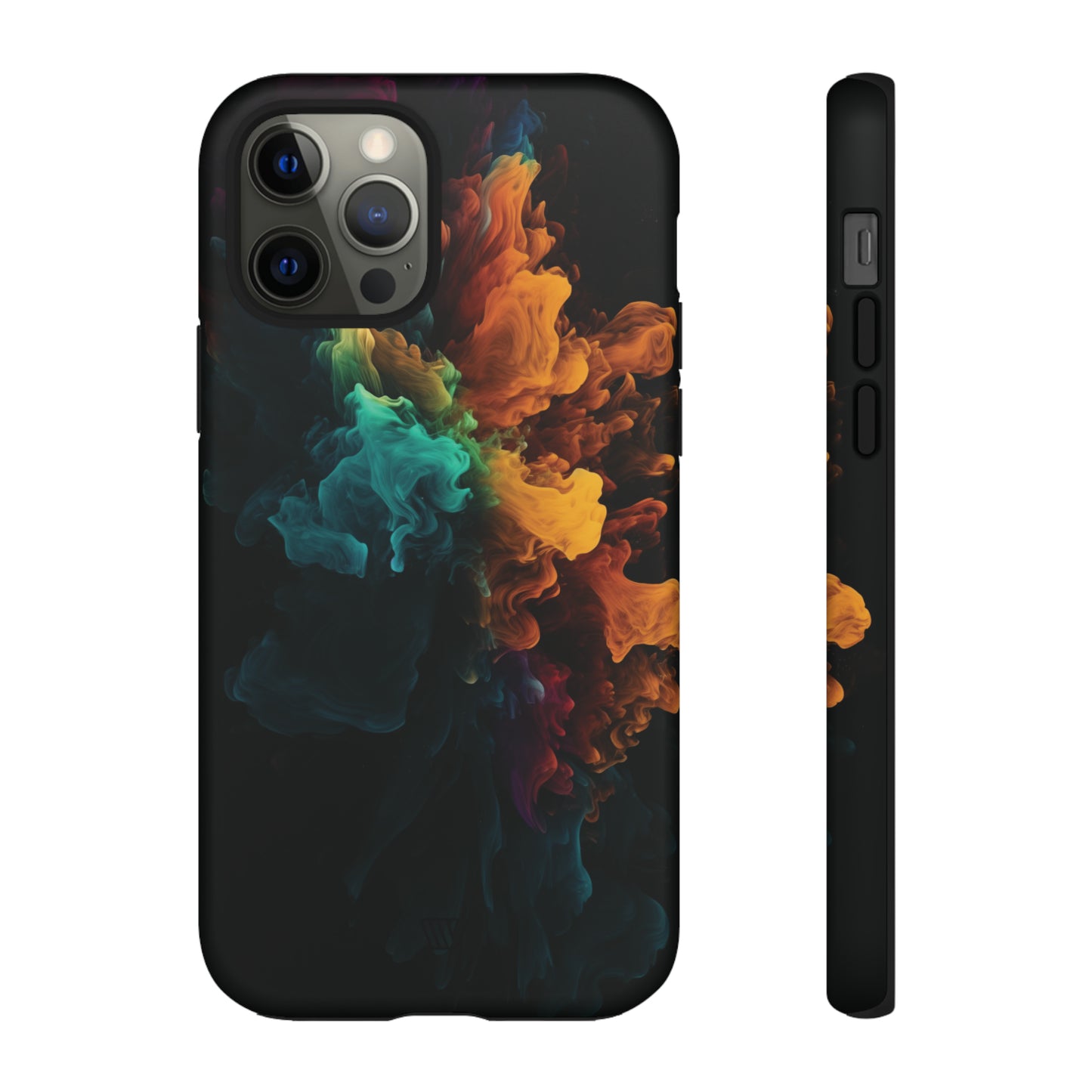 COLORFUL SMOKE EXPLOSION | Tough Phone Case