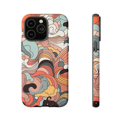 ABSTRACT DOODLE CLOUDS | Tough Phone Case - Trovvve