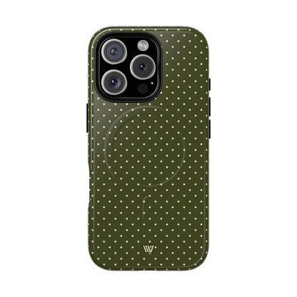 OLIVE CONFETTI | MagSafe Tough iPhone Case