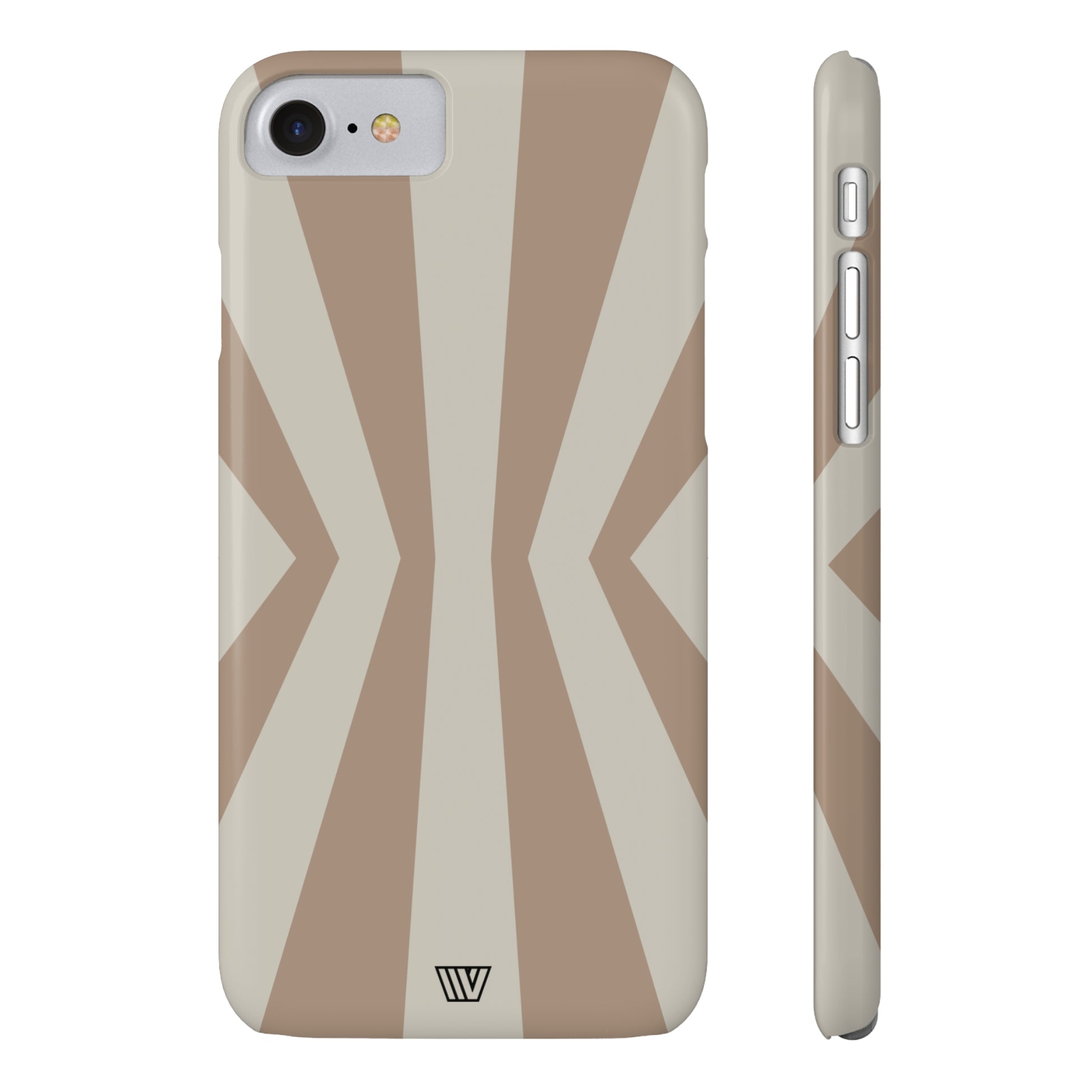 NEUTRAL INWARD LINES | Slim iPhone Case - Trovvve