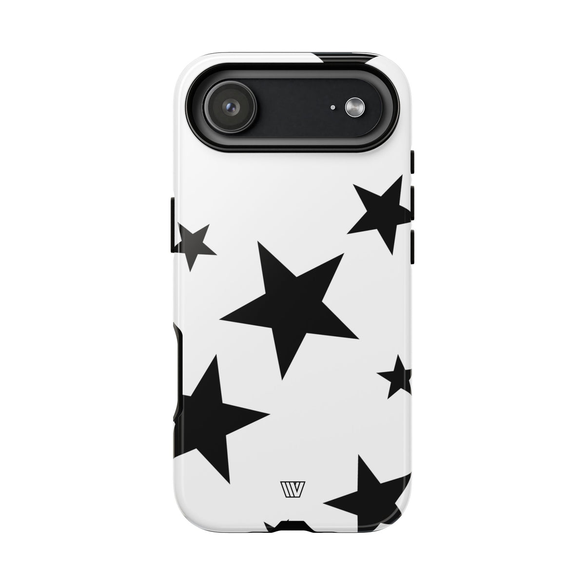 ALL WHITE BOLD STARS | Tough Phone Case