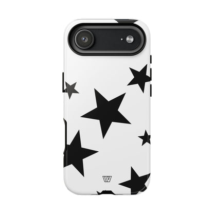ALL WHITE BOLD STARS | Tough Phone Case
