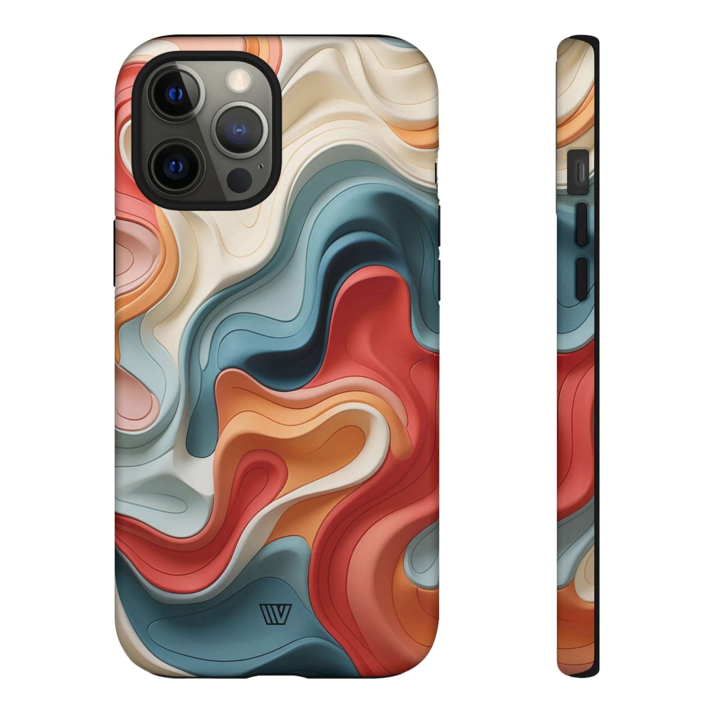 3D COLORFUL CLAY | Tough Phone Case - Trovvve