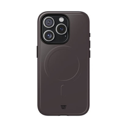 Tundora Grey MagSafe Tough iPhone Case – iPhone 15 Pro, Glossy