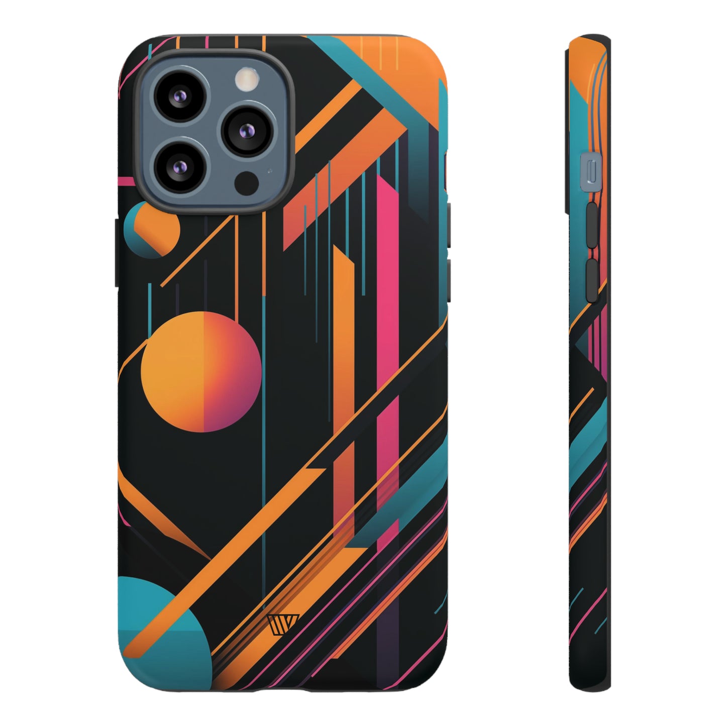 BOLD RETRO LINES | Tough Phone Case - Trovvve