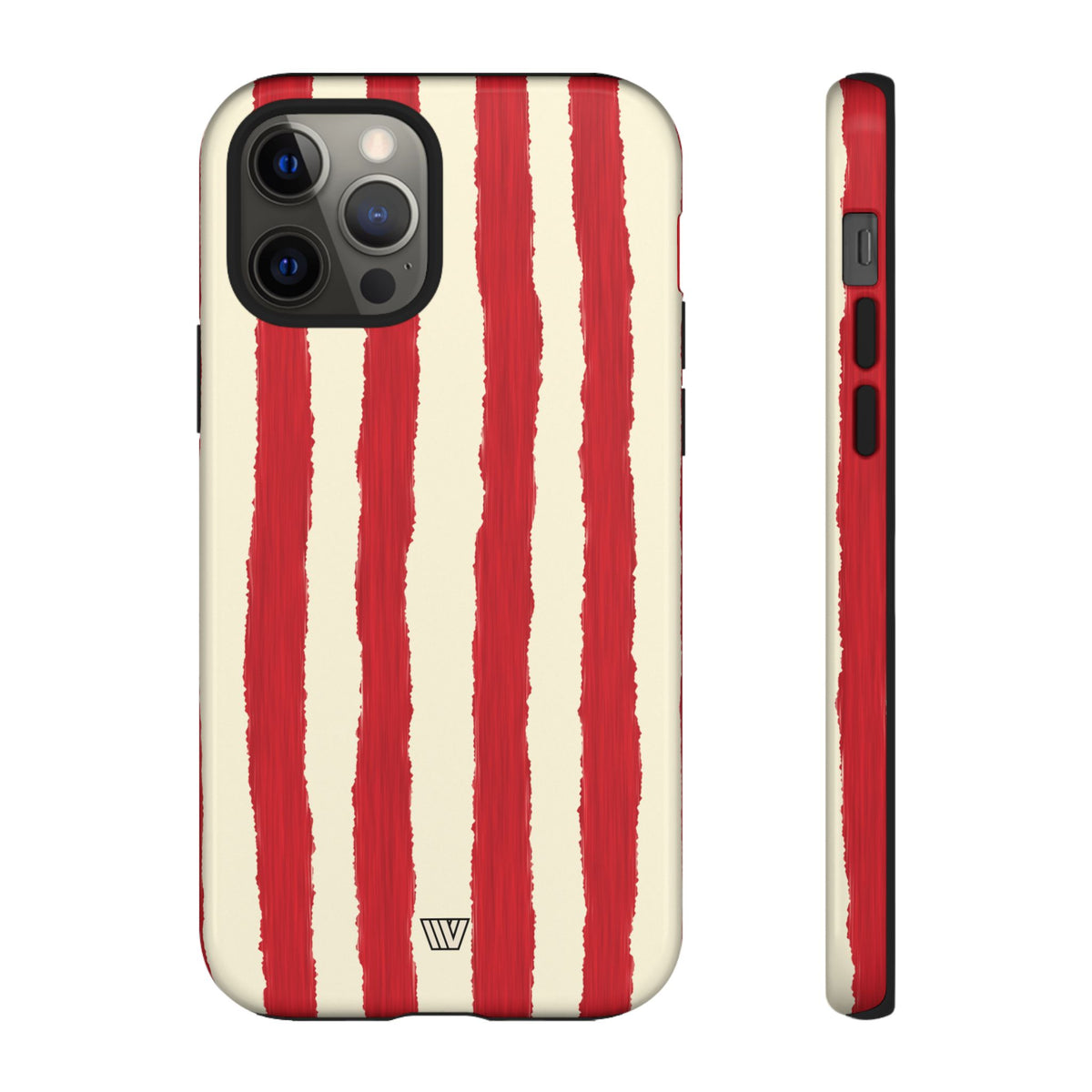 CANDY CANE STRIPE | Tough Phone Case