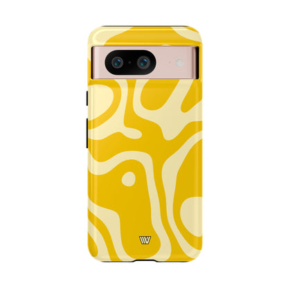 YELLOW SWIRL | Tough Phone Case