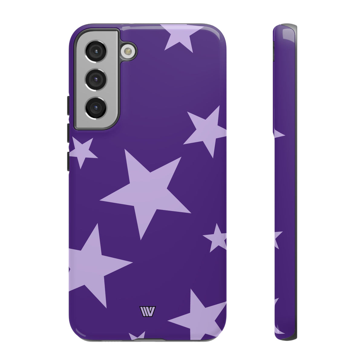 PURPLE BOLD STARS | Tough Phone Case