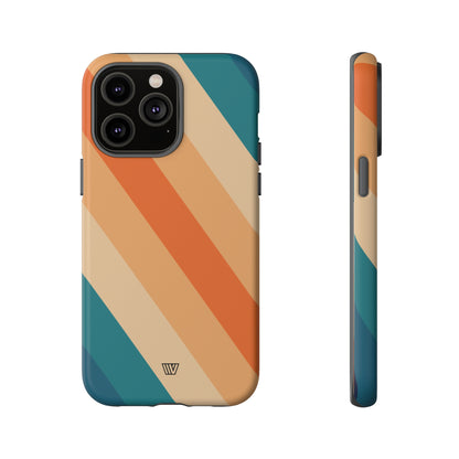 70s RETRO STRIPE | Tough Phone Case - Trovvve