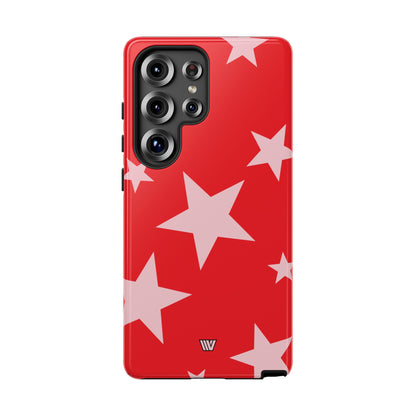 RED BOLD STARS | Tough Phone Case