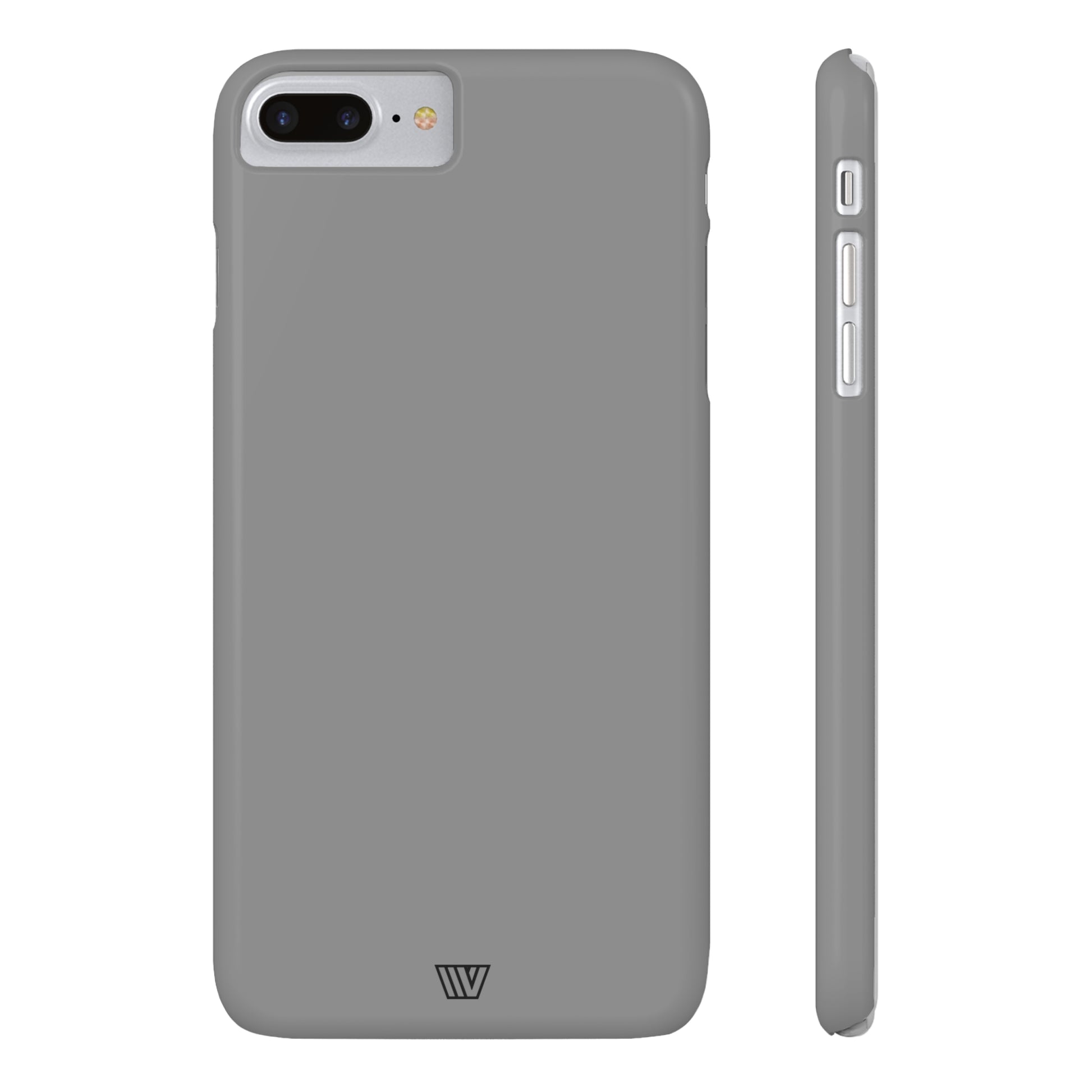 SOLID GRAY | Slim iPhone Case - Trovvve