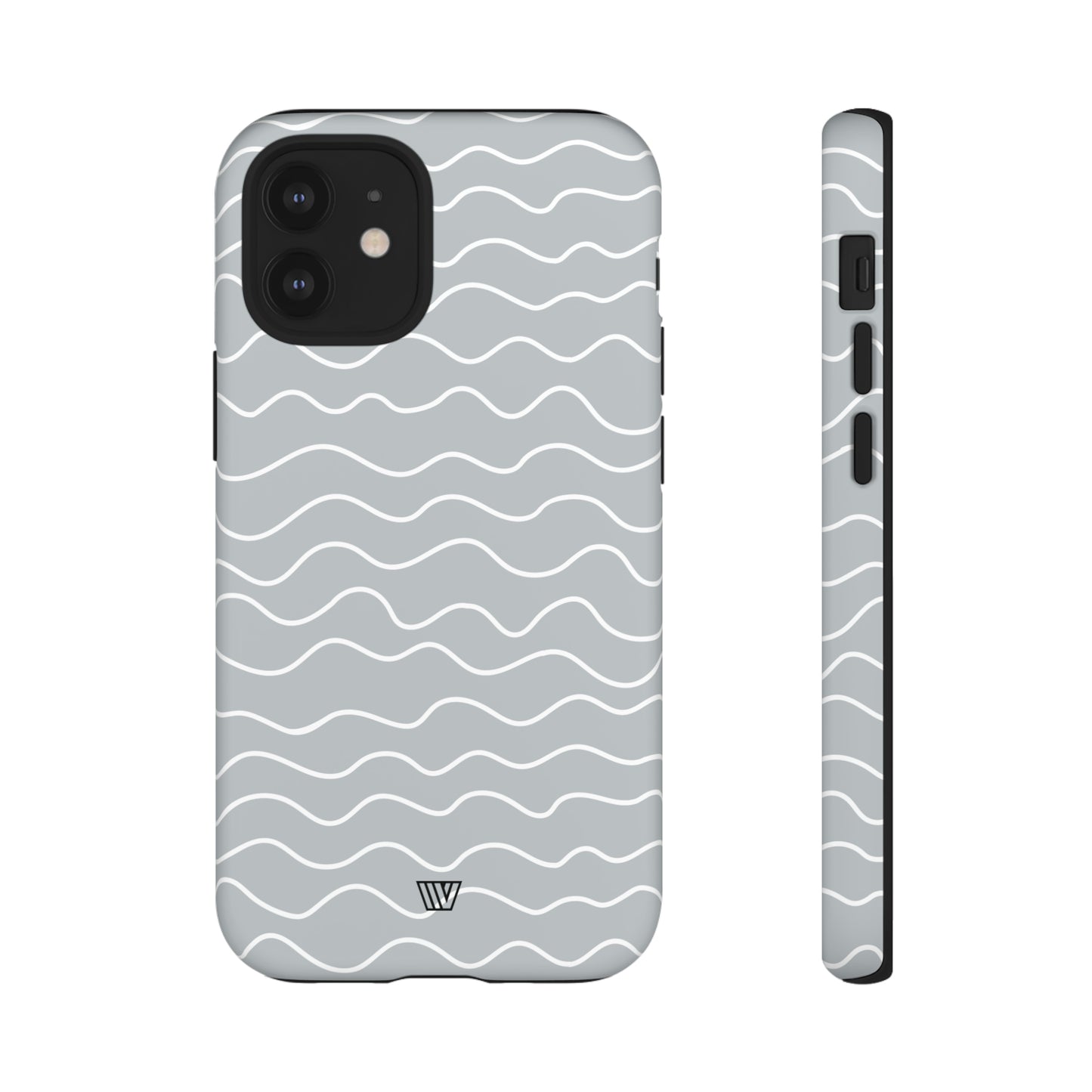 GRAY WAVES | Tough Phone Case