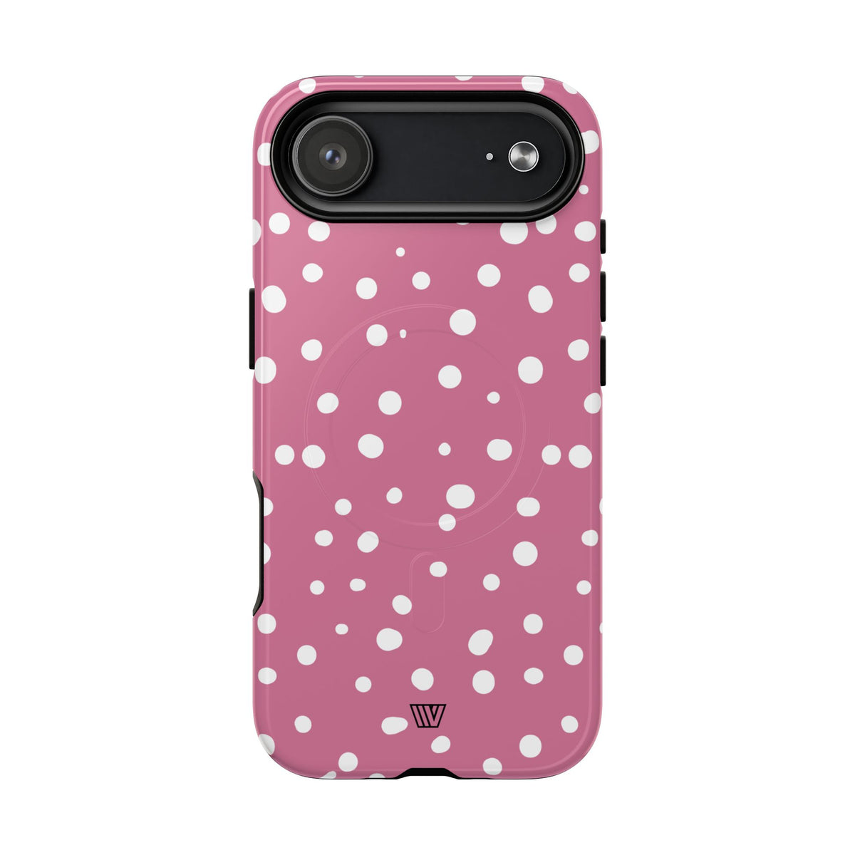 BLUSH RED DOTS | MagSafe Tough iPhone Case