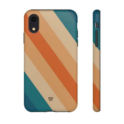 70s RETRO STRIPE | Tough Phone Case - Trovvve