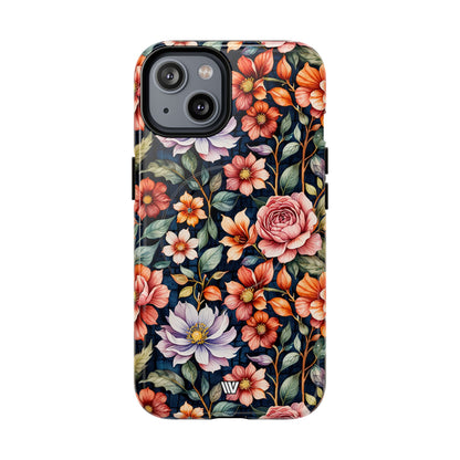 Night Bloom Bouquet MagSafe Tough iPhone Case – iPhone 14, Glossy