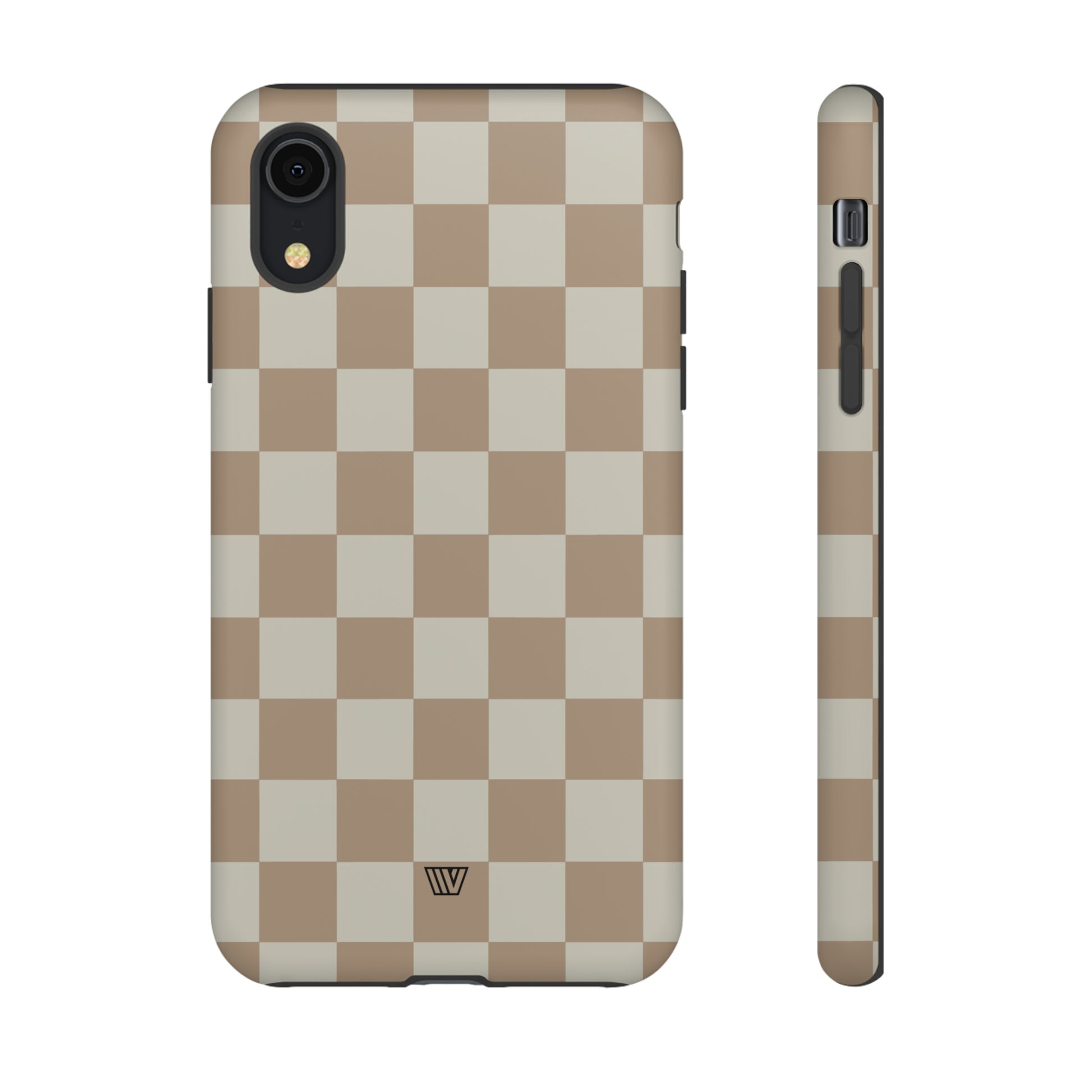 NEUTRAL CHECKERBOARD | Tough Phone Case - Trovvve