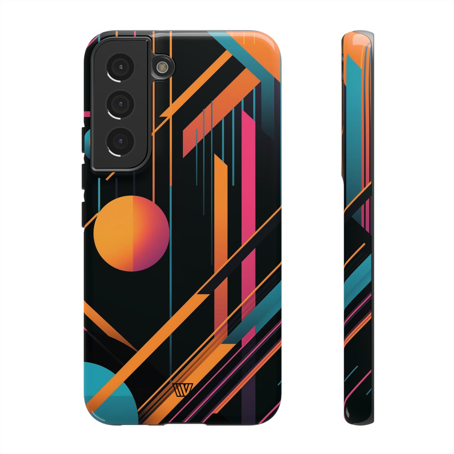 BOLD RETRO LINES | Tough Phone Case - Trovvve